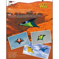 Flying Wings WALA 2.0 瓦拉2.0 盤旋風箏 台灣設計 室內單線風箏 無風可玩, 詳見包裝