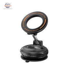 TRADER 真空磁吸手機架 SD03 720度旋轉 N52強磁吸附, 1個