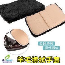 Dr. Shoes 羊毛擦拭手套, 1個