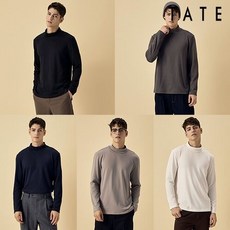 테이트 남성 기모 모크넥 티셔츠 5종_638297