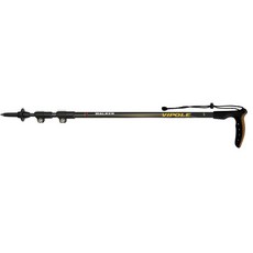 VIPOLE WALKER QL100 雙快調 拐杖型 登山杖 雙系統 健行 公司貨 維修保固, 棕色, 1個