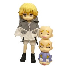 귀멸의칼날피규어 귀칼 아가츠마 젠이츠 피규어 룩업 구체관절인형, C