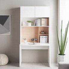 DK9651 필웰 레아 집중력 전면 책상 세트 1000 DVX 초등학생책상부터 성인까지 사용 예쁜책상, 화이트