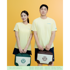 스트로커스 STRT-2655 코튼라이크 반팔 티셔츠 배드민턴 피클볼 스포츠웨어