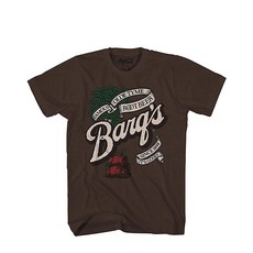 Barq's Root Beer 셔츠 Soda Pop Drink 재미있는 클래식 빈티지 로고 남성용 티셔츠 브라운. 172290