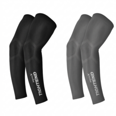 타이트엔드 XFIT 레그7 쿨 다리토시 좌우 세트, 그레이+블랙, 2세트