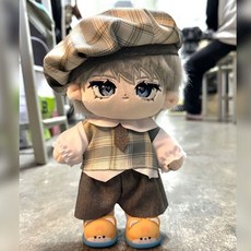 酷夢學長20CM棉花娃娃衣服4點套裝可愛胖體玩偶換裝着替