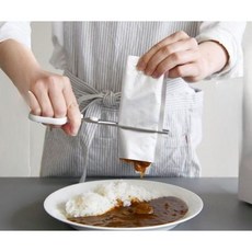 약셀 레토라쿠 가위 레토르트 다기능 집게 주방 짜는 일본 가위, A. 하얀색, 1