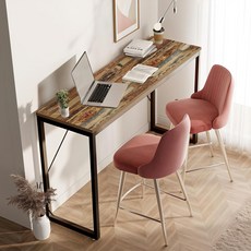 가구느낌 볼홈바 테이블, 빈티지브라운블랙