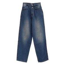 기마구아스 버튼 플라이 포켓 진