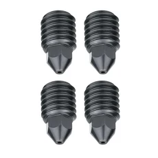 Bambu X1/X1C/P1P/ P1S 3D 프린터엔드 인쇄 부품용 고유량 경화 강철 황동 노즐, 02 4pcs hardened steel, 02 0.2mm