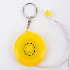 매일발견 열쇠고리줄자 실내인테리어측정 휴대용줄자 슬림원형 키링줄자 휴대간편 원형미니줄자 휴대용줄자