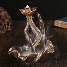 陶瓷倒流香爐 香道佛手工藝陶瓷擺設, 工藝品款式四