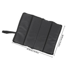 천 방수 시트 패드 접이식 휴대용 캠핑 매트 좌석 쿠션 비치 내마모성 야외용, 1. Black