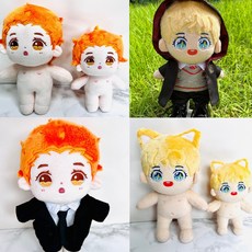 푸른옷장 15cm 20cm 인형 2종 무속성 아이돌 솜 인형 옷, 카퍼, 1개