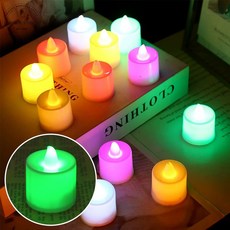 촛불 무드등 LED캔들크리스마스