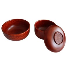 큐 원목제기세트 성묘용 국그릇 복공기 추석 차례상