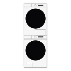 [삼성 감사 페스티벌] 삼성전자 비스포크 그랑데 AI 세탁기 WF24CB8650BW + 건조기 DV17CB6600BW 24kg + 17kg 직렬설치키트 방문설치, WF24CB8650BW7N, 화이트