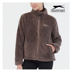 슬레진저 슬레진저 여성 하이넥 쉘파 자켓 모카_01