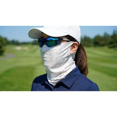 초이스 UV차단 쿨링 야외 넥게이트 마스크, 1개, 밀리터리 아이보리