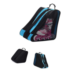 운동가방 롤러스케이트 가방 수납백 인라인백 핸들 정리 파우치, 민트