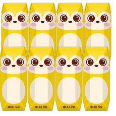 파스퇴르 꼬미루미 바나나 우유, 125ml, 8개