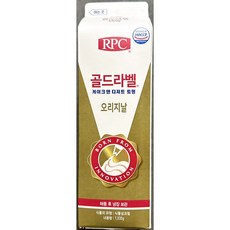 골드라벨 냉동 식물성휘핑크림 케이크 토핑오리지날 1L, 1,030g, 1개