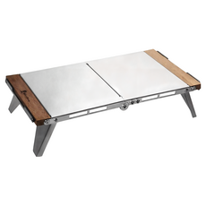 隔熱桌, 銀色和棕色