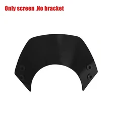 GTS 125 200 300 GTS300 GTS125 LX50 스쿠터 플라이 스크린 윈드 브래킷 프로텍터 용 실드, 02 screen no bracket