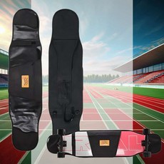 스케이트보드 가방 42인치 캐리어 보관 여행 유소년 이동용 숄더백, 1개