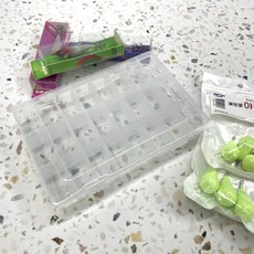 24칸소품케이스 투명정리함 악세사리보관박스