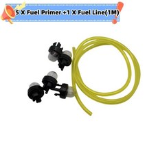 체인톱 잔디깎이 교체 부품용 카뷰레터 오일 버블 프라이머 벌브, 1개, 2. 하얀색