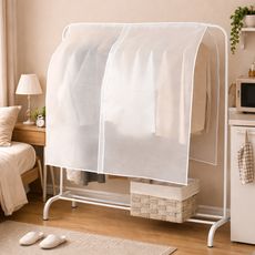 벡사 생활먼지 차단 반투명 행거 커버