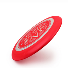 클위몰 플라잉디스크 소프트플라잉디스크 원반던지기 원반돌리기, 레드, 레드 그린, 1개