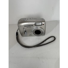 올림푸스 FE-110 5.0MP 디지털 카메라 (레트로 감성) - 실버