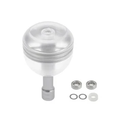 EKFan 30MM 8G 아크릴 스피닝 캐스트 Bastcasting 낚시 릴 휠 핸들 용 초경량 손잡이 DIY, 03 BYJA211X03