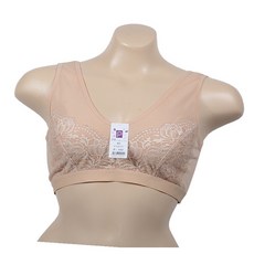 런닝형 B컵 브라탑 베이지 보라 헬스