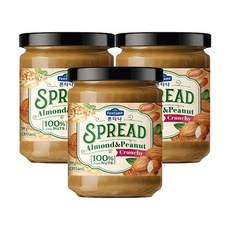 폰타나 스프레드 아몬드&피넛 290g 3개