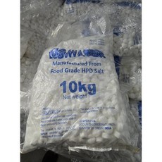 V.G.WATER 軟水鹽錠 10公斤 食品級HPD鹽製造 離子交換樹脂再生專用, 10kg, 1個