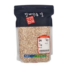 [농협] [25년산] 장수 장계농협 국산 압맥 (눌린 보리), 1개, 1kg