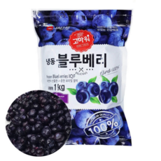 손씨푸드 프리미엄 냉동 블루베리, 1kg, 2세트