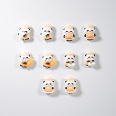 봉봉샵 쿠킹판다 냉장고 현관문 인테리어 자석 마그넷, 쿠킹판다 10P