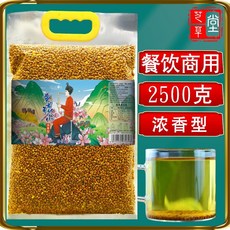 황 쓴 메밀차 정통 쓰촨 대량산 쓴 메밀차 메밀차 호텔 벌크 포장 쓴 메밀차, 달리앙산 황비터 메밀 5kg(루저우 맛), 1개