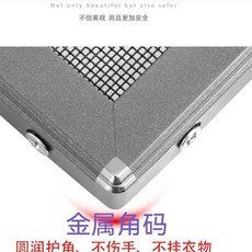紗門 無軌道折疊平推拉式鋁合金隱形免打孔防蚊蟲紗窗網門, 中間防護#把手密碼鎖#釘絲#免釘通用款,迎客鬆紗網