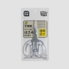 파이오니아 세이미쯔 바느질 미니가위 정밀 수예가위 자수 재봉 실커팅 소형가위 (125mm), 1개, 실버