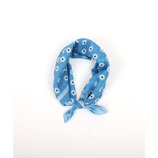 비블라썸 데이지 핸드커치프 면 손수건 두건 스카프 반다나 목수건 등산 여행 데일리