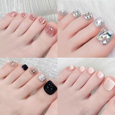 네일팁 스티커, 1개, 혼합색상 력셔리 시리즈 C