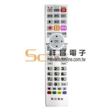 祥昌電子 企鵝寶寶 電視萬用遙控器 MOD-4000 多功能記憶型 適用有線電視數位機上盒, 1個