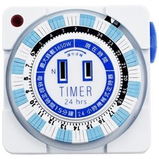 Dr.AV 聖岡 TM-2501 新安規24小時機械式定時器, 1個