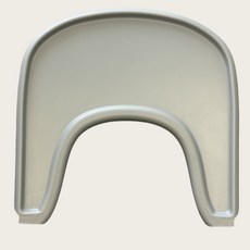 寶寶餐椅餐盤兒童成長椅吃飯餐盤餐桌嬰兒餐椅餐盤吃飯桌子通用件, 1個, 灰色餐盤(磨砂):無規格